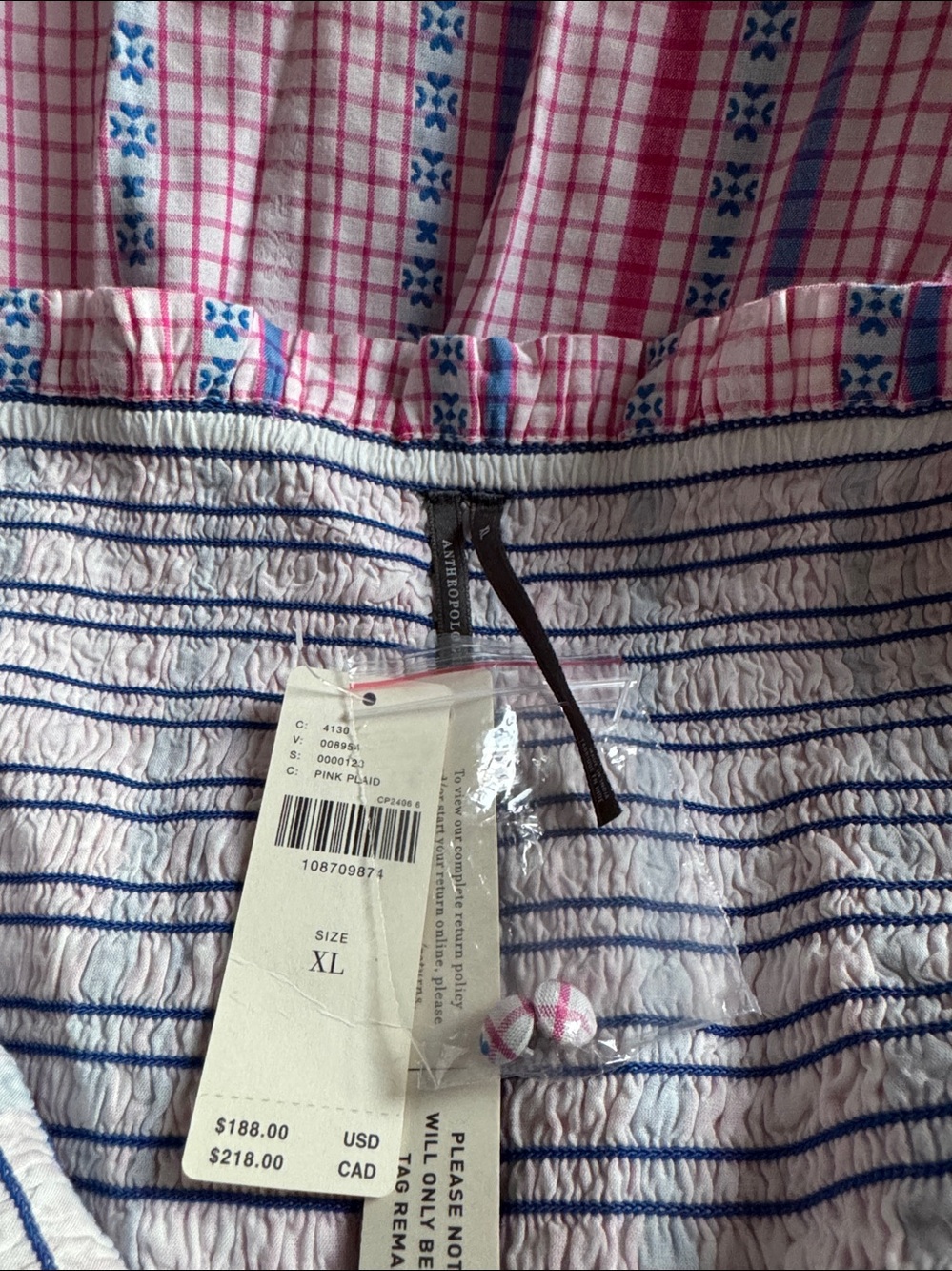 NWT Size XL - By Anthropologie Peregrine Cotton Puff-Sleeve Midi Dress (US$ 188) - Picture 9 of 16
